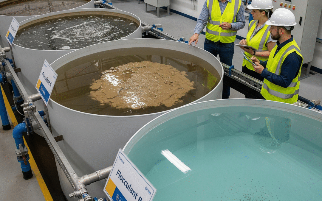 Comparing Flocculants for Large-Scale Projects