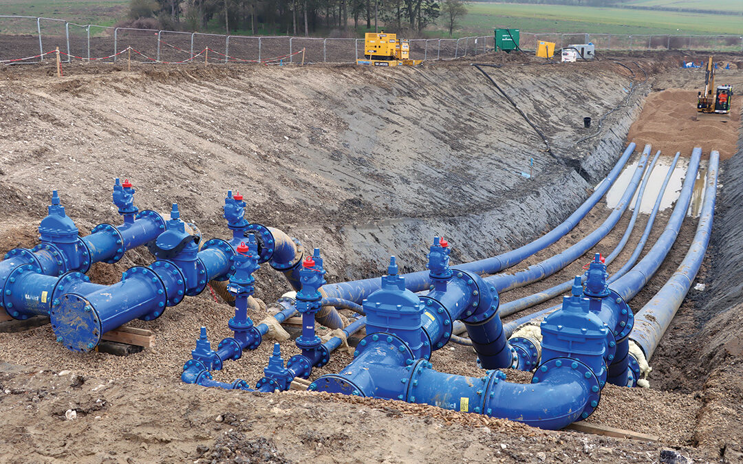 Managing Runoff and Water Treatment for Large Pipeline Projects