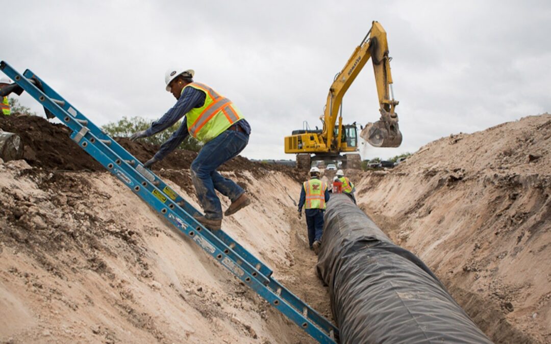 Managing Water in Pipeline Construction