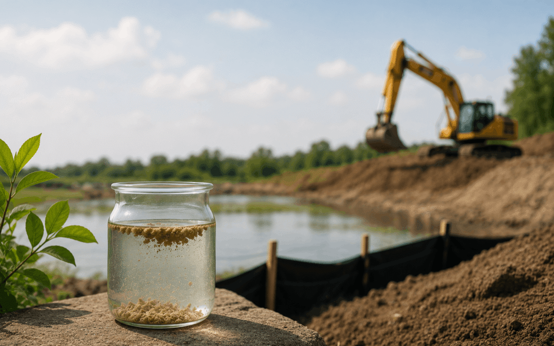 Using Natural Flocculants to Reduce Environmental Impact on Active Job Sites