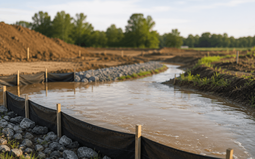 Managing High Sediment Levels in Construction Runoff Before the Build Begins